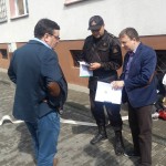Powiększ zdjęcie Próbna ewakuacja budynku w Urzędzie