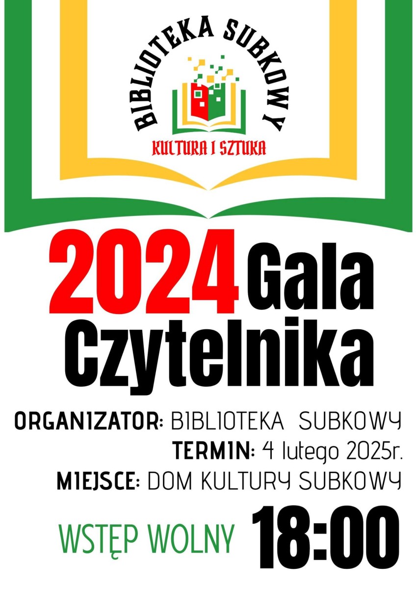 Gala Czytelnika Roku 2024 i promocja książki